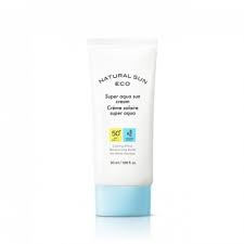 NATURAL SUN ECO SUPER AQUA SUN CREAM SPF50+PA+++ - 50Ml